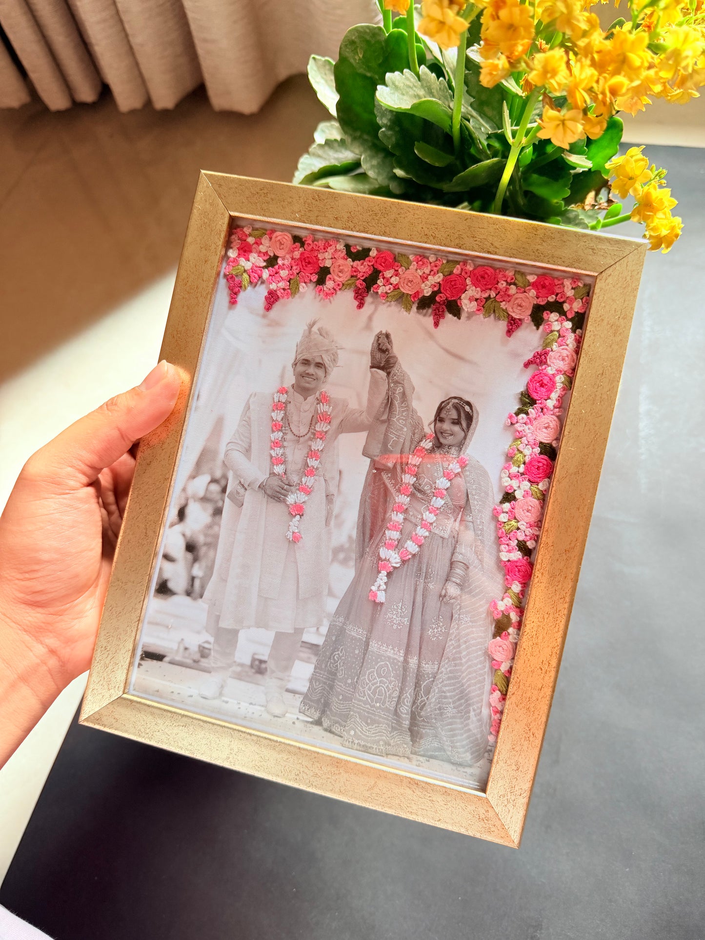 Photo Embroidery Frame