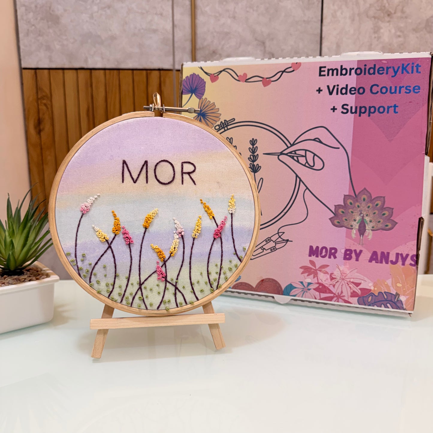DIY Embroidery Kit- With Customised Name